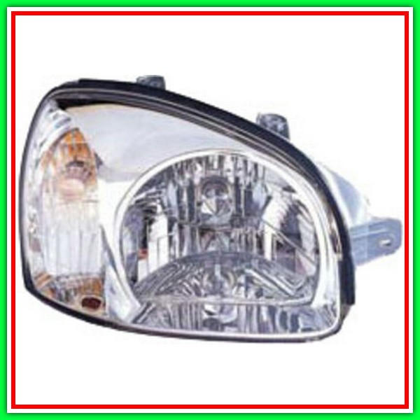 Proiettore Sinistro Mod H4 Elettrico Hyundai Santa Fe (Sm)-(Anno 2000-2003)