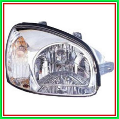 Proiettore Sinistro Mod H4 Elettrico Hyundai Santa Fe (Sm)-(Anno 2000-2003)