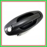 Black Left Front Outer Handle-With Hole NOTTOLINO HYUNDAI Santa Fe (Sm)-(Year 2000-2003)