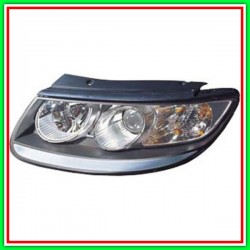 Proiettore Sinistro H7-H7 Elettrico Senza Motore Hyundai Santa Fe (Cm)-(Anno 2006-2009)