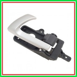 Maniglia Interna Anteriore-Posteriore Sinistra-Con Leva Argento-Pulsante Chiusura Nero Hyundai Santa Fe (Cm)-(Anno 2006-2009)
