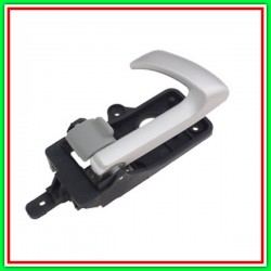 Maniglia Interna Anteriore-Posteriore Destra-Con Leva Argento-Pulsante Chiusura Grigio Hyundai Santa Fe (Cm)-(Anno 2006-2009)