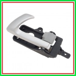 Maniglia Interna Anteriore-Posteriore Sinistra-Con Leva Argento-Pulsante Chiusura Grigio Hyundai Santa Fe (Cm)-(Anno 2006-2009)