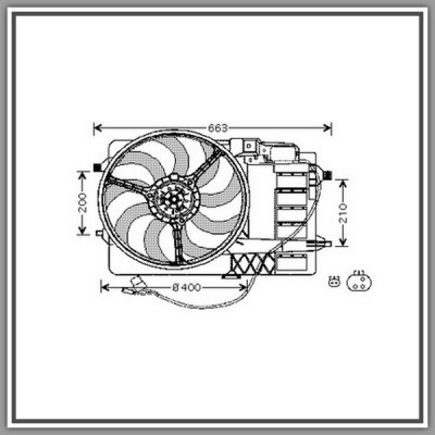 Ventola Mini Mini (Bmw) R50R53-(Anno 2001-2004)