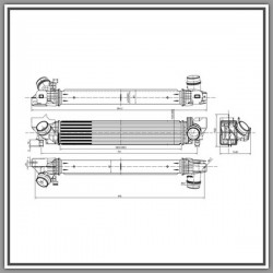 Intercooler Mini - Mini (Bmw) F56/F55 - Mod. 03/14 -