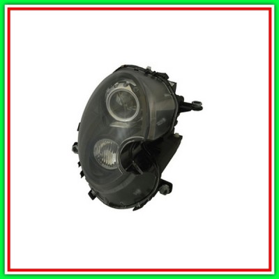 Right Projector Xenon Hid-D2S Electric-With Engine-Black MINI MINI (BMW) R58 Coupe-(Year 2011-2016)