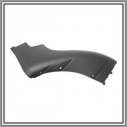 Spoiler Destro Paraurti Anteriore-Nero Goffrato-Con Traccia Pdc Mini Mini (Bmw) Countryman (F60)-(Anno 2017 In Poi)