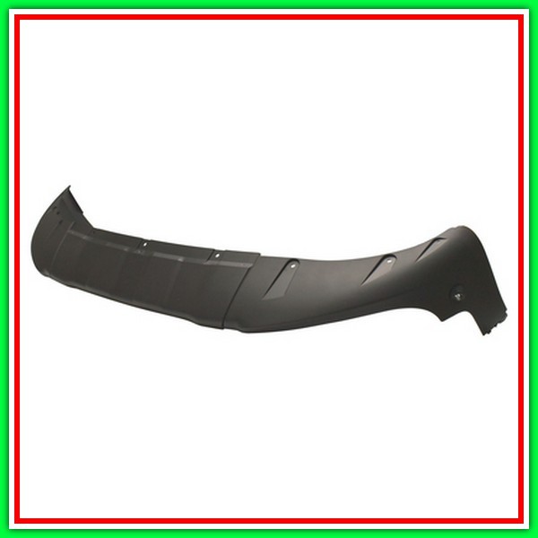 Spoiler Paraurti Anteriore-Nero Goffrato-Con Fori Pdc Mini Mini (Bmw) Countryman (F60)-(Anno 2017 In Poi)