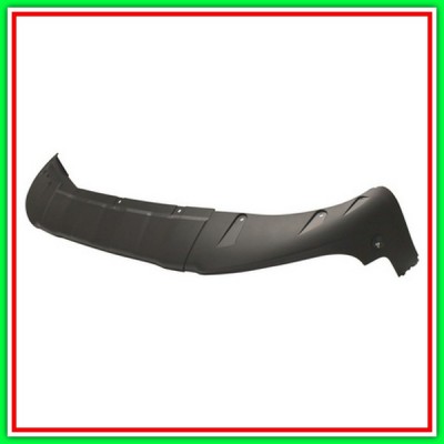 Spoiler Paraurti Anteriore-Nero Goffrato-Con Fori Pdc Mini Mini (Bmw) Countryman (F60)-(Anno 2017 In Poi)
