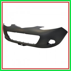 Paraurti Anteriore Nero-Liscio Da Primerizzare Mod Fino 2010 Mazda 2 (De)-(Anno 2008-2014)