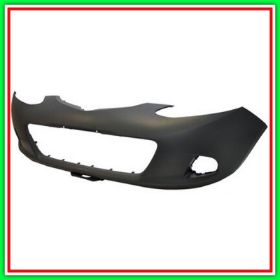 Paraurti Anteriore Nero-Liscio Da Primerizzare Mod Fino 2010 Mazda 2 (De)-(Anno 2008-2014)