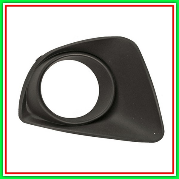 Grid Right Paraurti Black Embossed With Fog Light Seat Mod Until 2010 MAZDA 2 (De)-(Year 2008-2014)