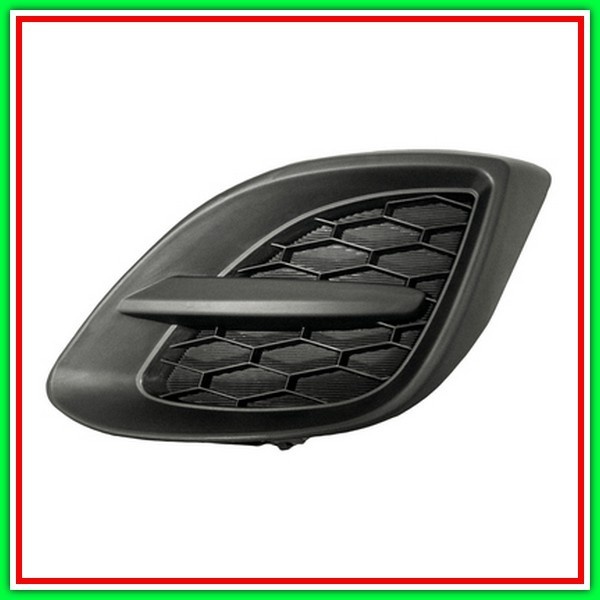 Griglia Sinistra Paraurti Nera Mod 2011In Poi Mazda 2 (De)-(Anno 2008-2014)
