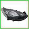 Right Projector H4 Electric Without Motor MAZDA 2 (De)-(Year 2008-2014)
