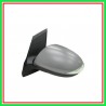 Retrovisore Sinistro Elettrico-Termico Con Primer-Con Fanale-Chiudibile-Convesso-Cromato Mod Fino 10 Mazda 2 (De)-(2008-2014)