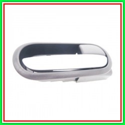 Maniglia Interna Anteriore-Posteriore Destra-Con Leva Cromata-Mostrina Grigia Mazda 2 (De)-(Anno 2008-2014)
