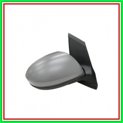 Retrovisore Destro Elettrico Con Primer Cromato-Convesso 8H3P Mod Fino 10 Mazda 2 (De)-(Anno 2008-2014)
