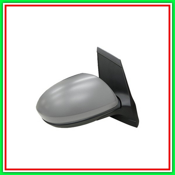 Retrovisore Destro Elettrico Con Primer Cromato-Convesso 8H3P Mod Fino 10 Mazda 2 (De)-(Anno 2008-2014)
