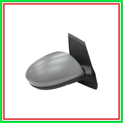 Retrovisore Destro Elettrico Con Primer Cromato-Convesso 8H3P Mod Fino 10 Mazda 2 (De)-(Anno 2008-2014)