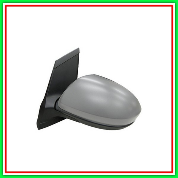 Retrovisore Sinistro Elettrico Con Primer-Cromato-Convesso 8H3P Mod Fino 10 Mazda 2 (De)-(Anno 2008-2014)