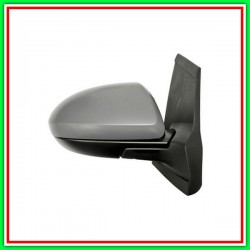 Retrovisore Destro Elettrico-Termico Con Primer-Convesso-Cromato 8H5P Mod Fino 10 Mazda 2 (De)-(Anno 2008-2014)