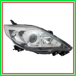Left Projector Mod H7-Hb3 Electric-Without Engine-Black MAZDA 5-(Year 2008-2010)