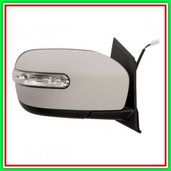 Retrovisore Destro Elettrico Con Primer-Con Fanale-Asferico-Cromato Mazda Cx7-(Anno 2007 In Poi)