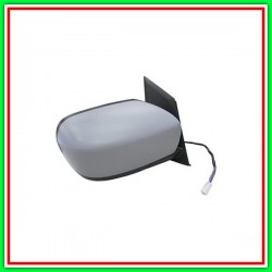 Retrovisore Destro Elettrico Con Primer-Chiudibile-Asferico-Cromato Mazda Cx7-(Anno 2007 In Poi)