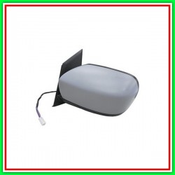 Retrovisore Sinistro Elettrico Con Primer-Chiudibile-Asferico-Cromato Mazda Cx7-(Anno 2007 In Poi)