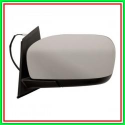 Retrovisore Sinistro Elettrico-Termico Con Primer-Asferico-Cromato Mazda Cx7-(Anno 2007 In Poi)