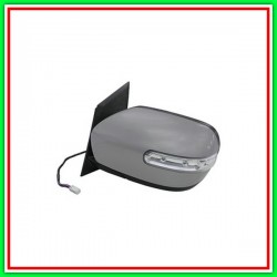 Retrovisore Sinistro Elettrico-Termico Con Primer-Con Fanale-Asferico-Cromato Mazda Cx7-(Anno 2007 In Poi)