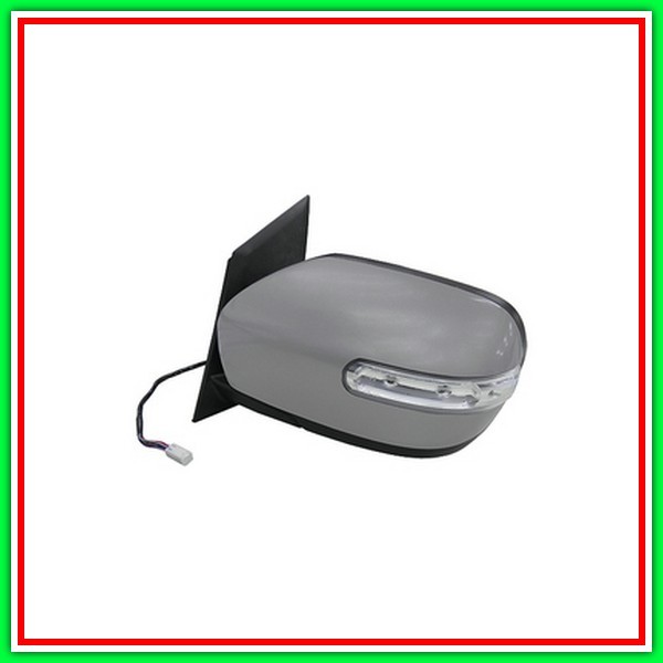 Retrovisore Sinistro Elettrico-Termico Con Primer-Con Fanale-Asferico-Cromato Mazda Cx7-(Anno 2007 In Poi)