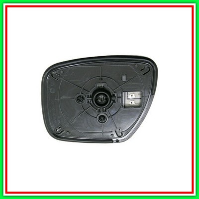 Piastra Specchio Destra Convessa-Termica Cromata Mazda Cx7-(Anno 2007 In Poi)
