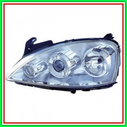 Left Projector Mod H7-H7 Electric-With Motor (Zkw Version) OPEL Race C-(Year 2003-2006)