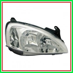 Left Projector H7-H7 Electric With Engine-Version Valeo OPEL Corsa C-(Year 2003-2006)