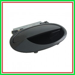 Black-Smooth Right Rear Outer Handle OPEL Run C-(Year 2003-2006)