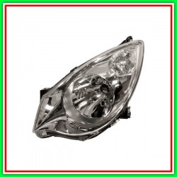 Proiettore Sinistro H4 Elettrico Con Motore Opel Agila-(Anno 2008-2015)