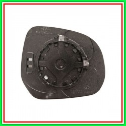 Piastra Specchio Sinistra Convessa Cromata Opel Agila-(Anno 2008-2015)