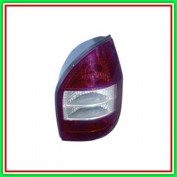 Fanale Posteriore Destro Senza Porta Lampada-Bianco-Rosso Opel Zafira-(Anno 1999-2005)