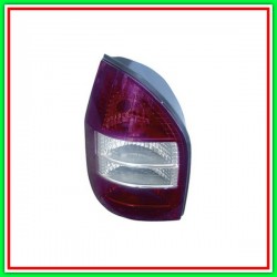 Fanale Posteriore Sinistro Senza Porta Lampada Rosso-Bianco Opel Zafira-(Anno 1999-2005)