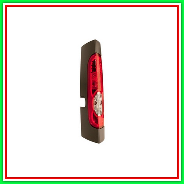 Fanale Posteriore Sinistro Senza Porta Lampada Mod Portellone-Per Porta Scorrevole-Per Attacco A 3 Fori Opel Vivaro-(2007-2014)