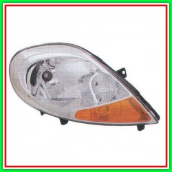 Right Projector H4 Electric-With Motor-Head light Orange OPEL Vivaro-(Year 2007-2014)