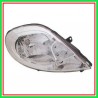 Right Projector H4 Electric-With Motor-White Light OPEL Vivaro-(Year 2007-2014)