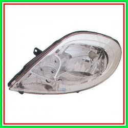 Left Projector H4 Electric-With Motor-White Light OPEL Vivaro-(Year 2007-2014)