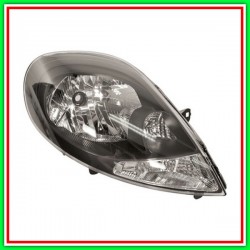 Right Projector H4 Electric Without Engine-Black OPEL Vivaro-(Year 2007-2014)