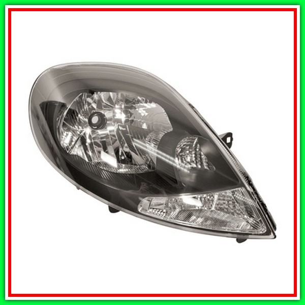 Proiettore Destro H4 Elettrico Senza Motore-Nero Opel Vivaro-(Anno 2007-2014)