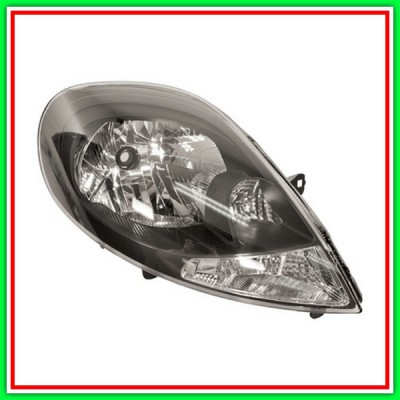 Proiettore Destro H4 Elettrico Senza Motore-Nero Opel Vivaro-(Anno 2007-2014)