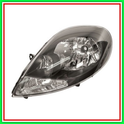 Proiettore Sinistro H4 Elettrico Senza Motore-Nero Opel Vivaro-(Anno 2007-2014)