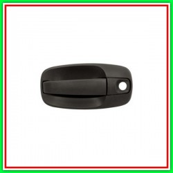 Rear Outer Handle Right-Left-Black-Con Hole NOTTOLINO OPEL Vivaro-(Year 2007-2014)