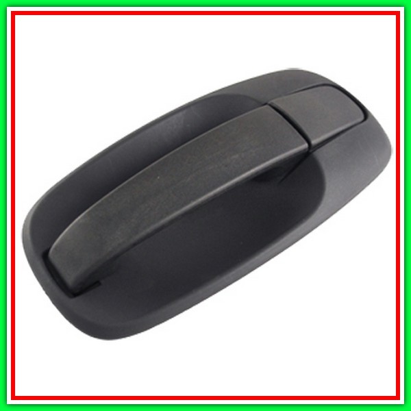 Maniglia Esterna Scorrevole Sinistra-Nera-Senza Foro Nottolino Opel Vivaro-(Anno 2007-2014)